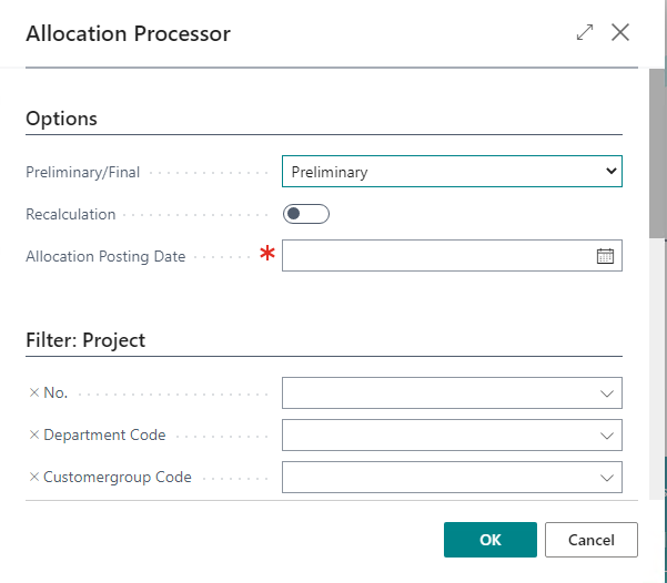 Allocation Processor