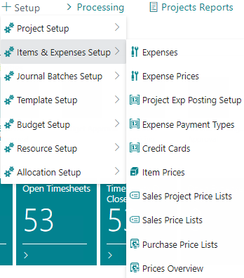 Enhanced Sales Pricing Menu