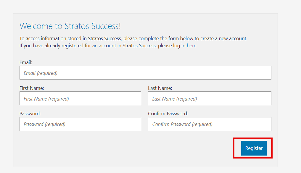 Progressus Boot Camp Registration