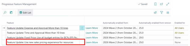 Search: Progressus Feature Management